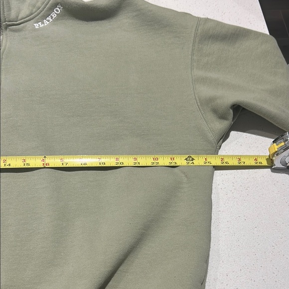 Playboy By PacSun Mode Quarter Zip Sweatshirt Men’s Size L - Picture 9 of 13